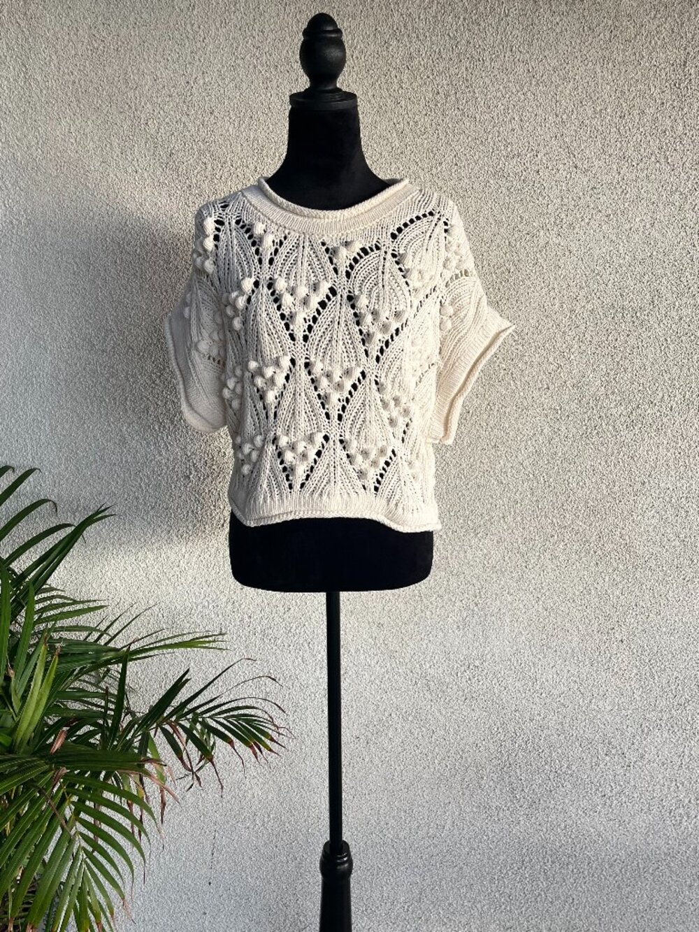Baggy Crochet Top